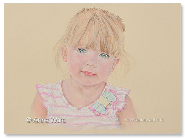 Anne Ward artist child portrait